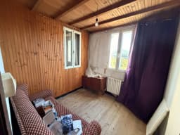 Salita con techo de madera — casa de piedra en Cutián, Cerdedo-Cotobade