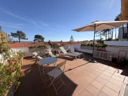 Terraza al sol con vistas a la ría — casa pareada en San Vicente do Mar, O Grove