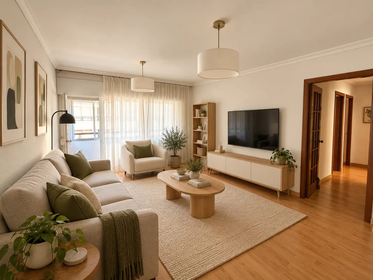 Piso de 4 habitaciones, garaje y trastero en Torrecedeira, Vigo — foto 1